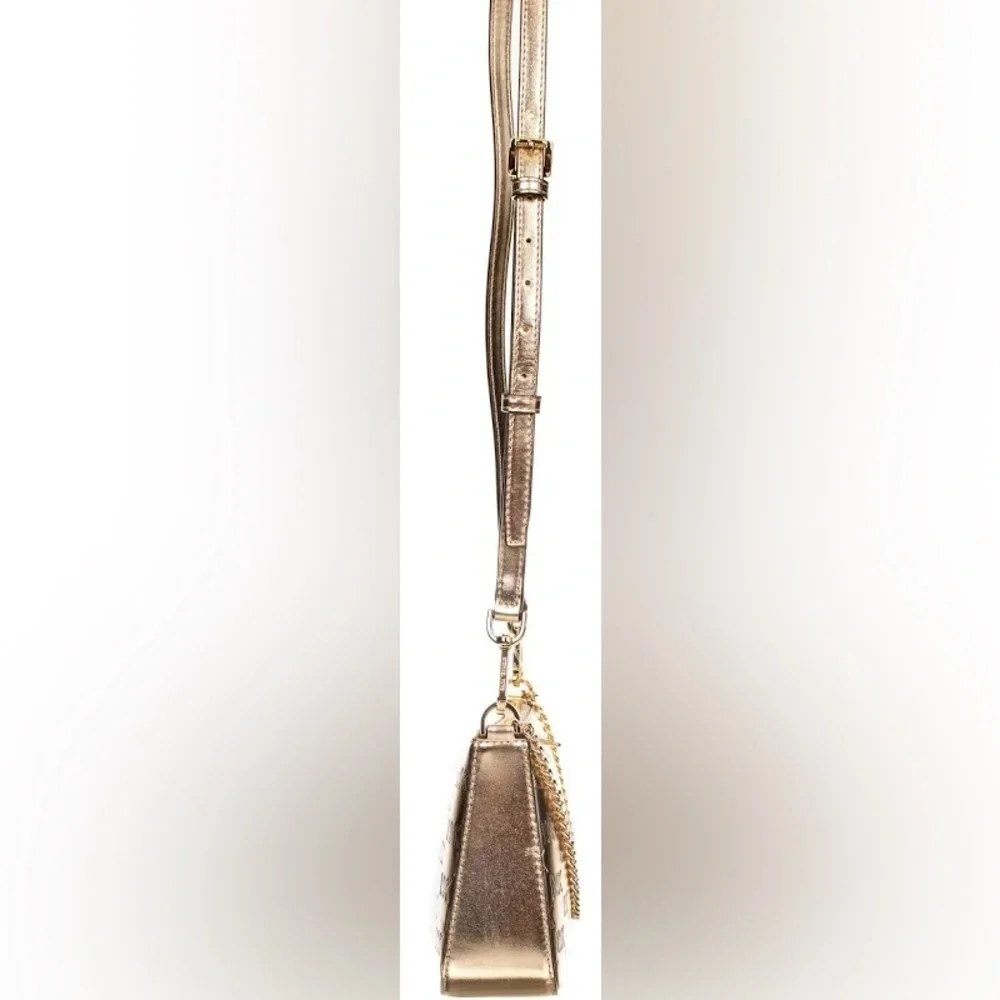 Michael Kors jet set travel pouchette pale gold